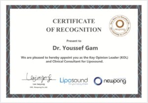 Dr. Youssef Gam chirurgien esthétique formateur VASER certifié en Tunisie